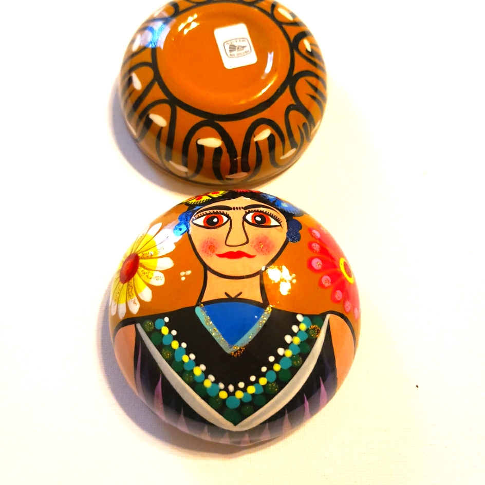 Beautiful Handmade Frida Kahlo Jewelry Box 25$